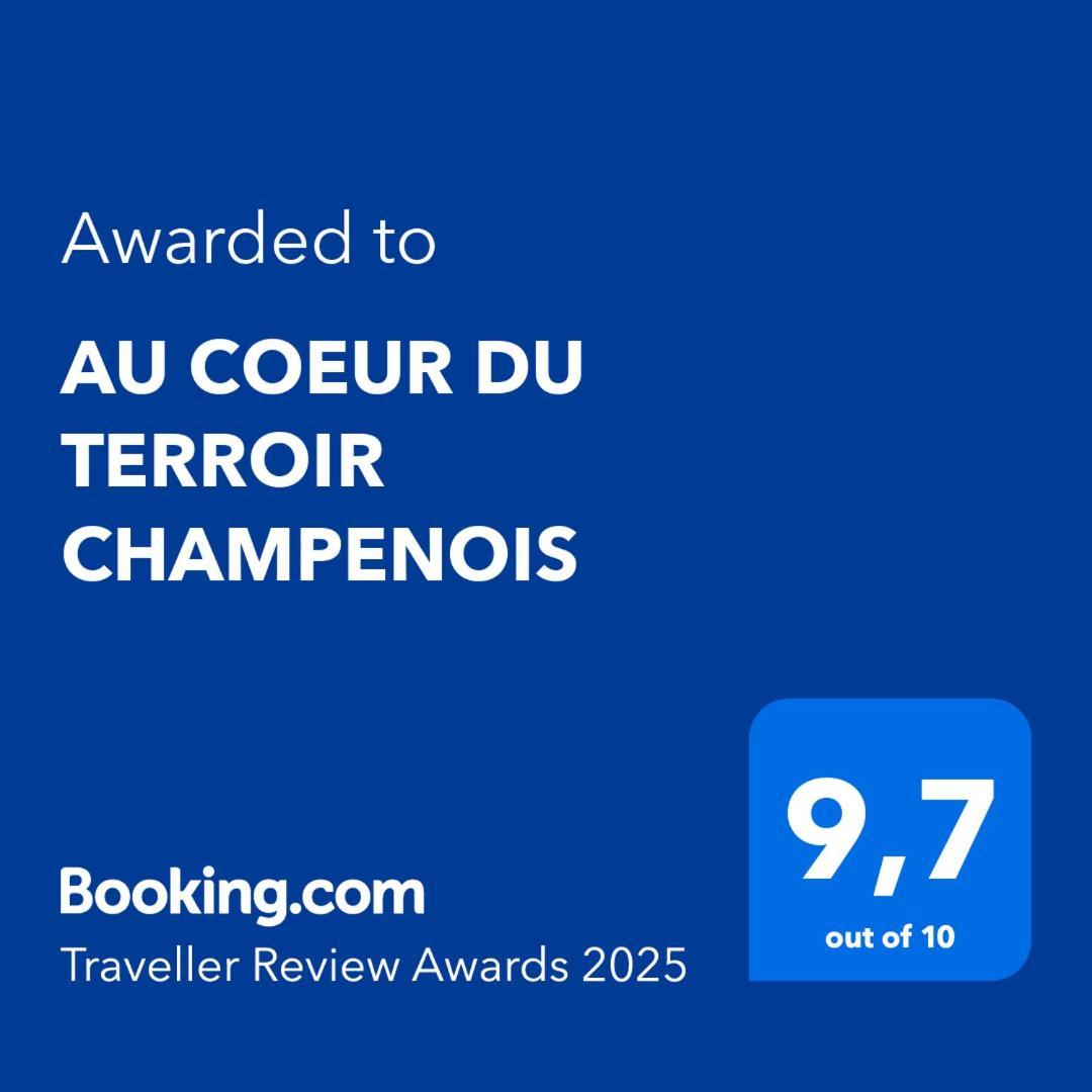 Au Coeur Du Terroir Champenois Villa Chavot-Courcourt Екстериор снимка
